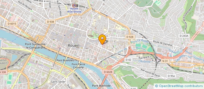 localisation de l'entreprise MONSIEUR JACKY GAUDEAUX  ROUEN