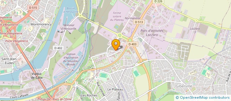 localisation de l'entreprise MONSIEUR JACKY GIANG  COLOMBELLES