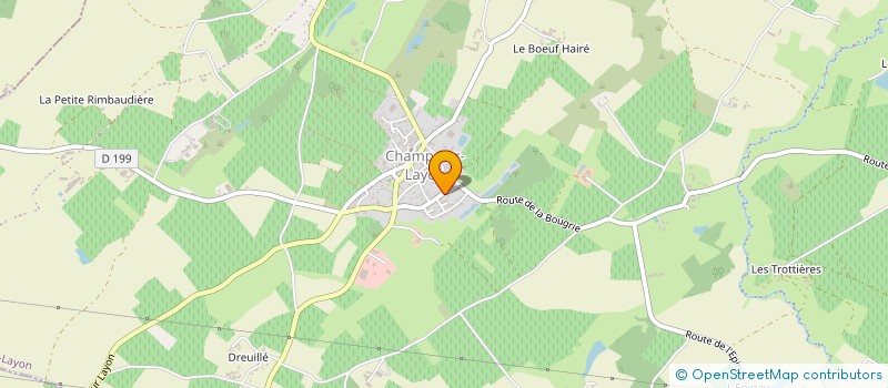 localisation de l'entreprise MONSIEUR JACKY GIET à BELLEVIGNE-EN-LAYON
