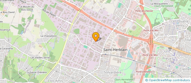 localisation de l'entreprise MONSIEUR JACKY GOBIN à SAINT-HERBLAIN