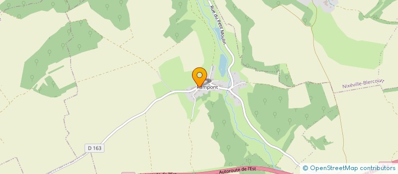 localisation de l'entreprise MONSIEUR JACKY GOREAU  RAMBLUZIN ET BENOITE VAUX