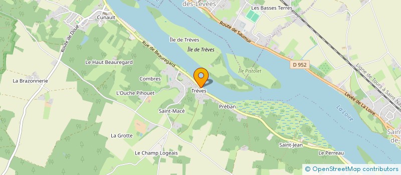 localisation de l'entreprise MONSIEUR JACKY GOUSSIN à GENNES-VAL-DE-LOIRE