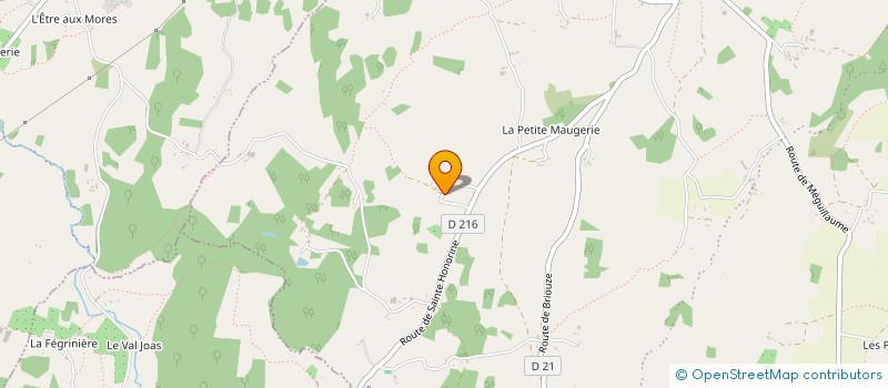 localisation de l'entreprise MONSIEUR JACKY GUILLOREAU à PUTANGES-LE-LAC