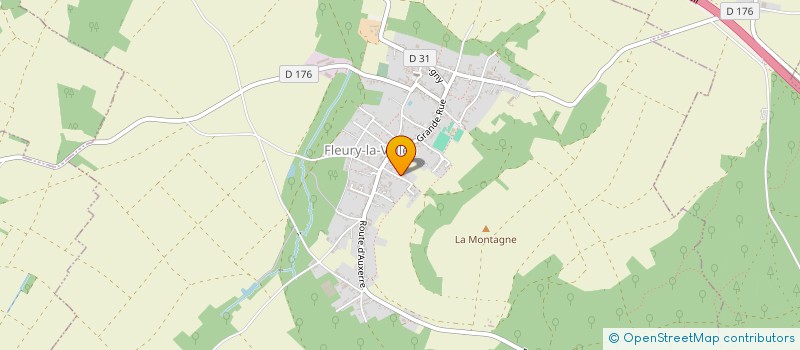 localisation de l'entreprise MONSIEUR JACKY HALLE  FLEURY-LA-VALLEE