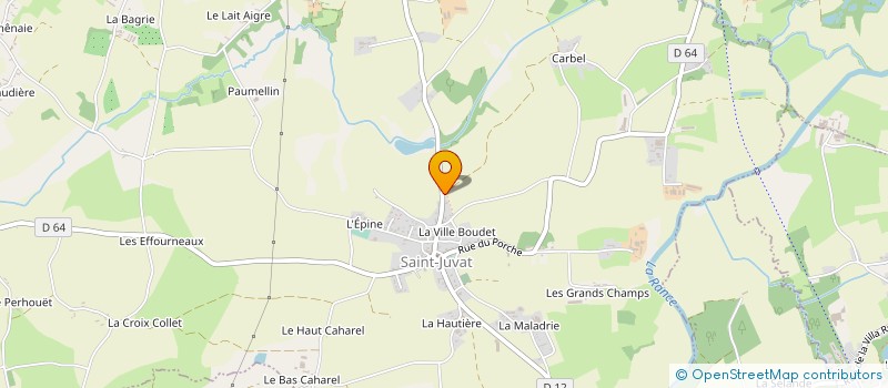 localisation de l'entreprise MONSIEUR JACKY HEDE  TREFUMEL