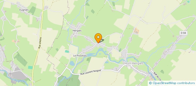 localisation de l'entreprise MONSIEUR JACKY HENNEBERT à HON-HERGIES