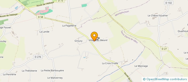 localisation de l'entreprise MONSIEUR JACKY HERBERT à SAINT-MARTIN-DE-CENILLY