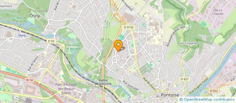 localisation de l'entreprise MONSIEUR JACKY HEREM à PONTOISE