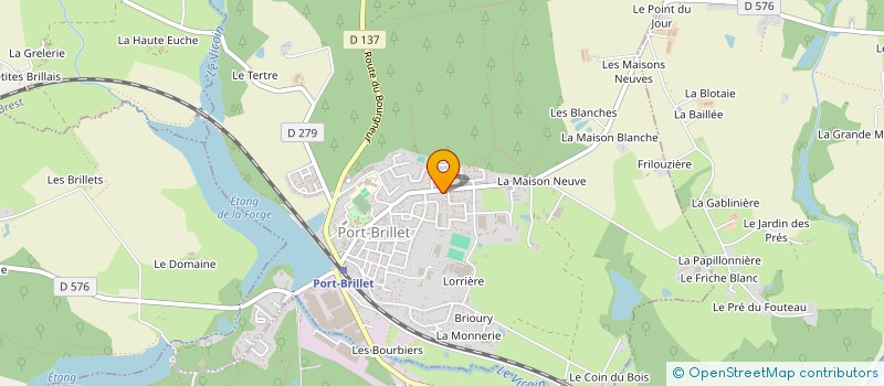 localisation de l'entreprise MONSIEUR JACKY HERRAULT  PORT-BRILLET