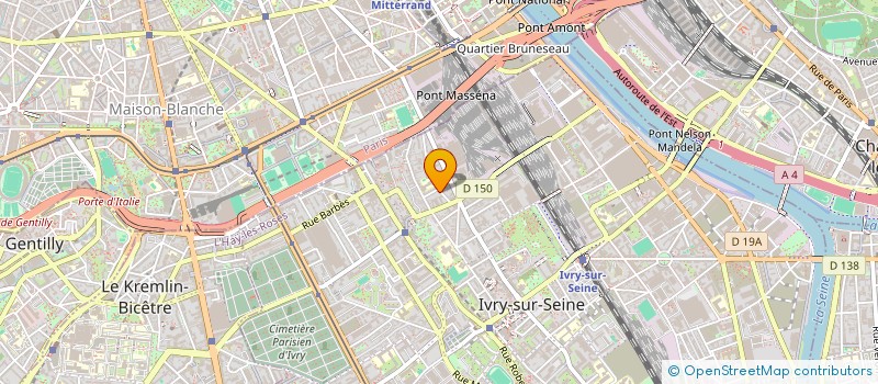 localisation de l'entreprise MONSIEUR JACKY HOANG  IVRY-SUR-SEINE