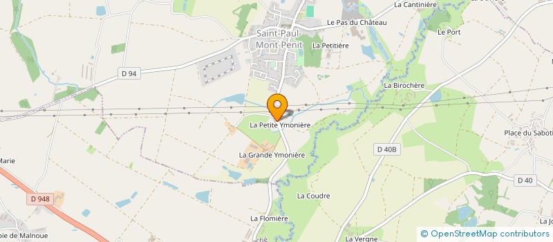 localisation de l'entreprise MONSIEUR JACKY HOGNON  SAINT-PAUL-MONT-PENIT