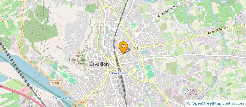 localisation de l'entreprise MONSIEUR JACKY HORN  CAVAILLON