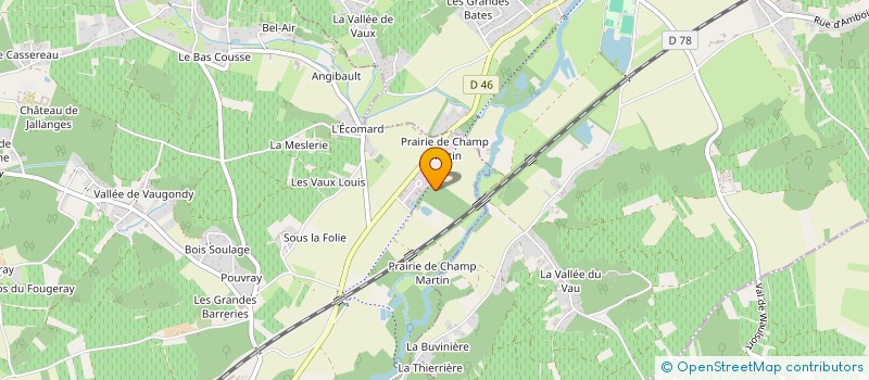 localisation de l'entreprise MONSIEUR JACKY HURSON à VERNOU-SUR-BRENNE