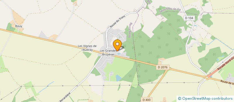 localisation de l'entreprise MONSIEUR JACKY JOUANNEAU  BERRY-BOUY