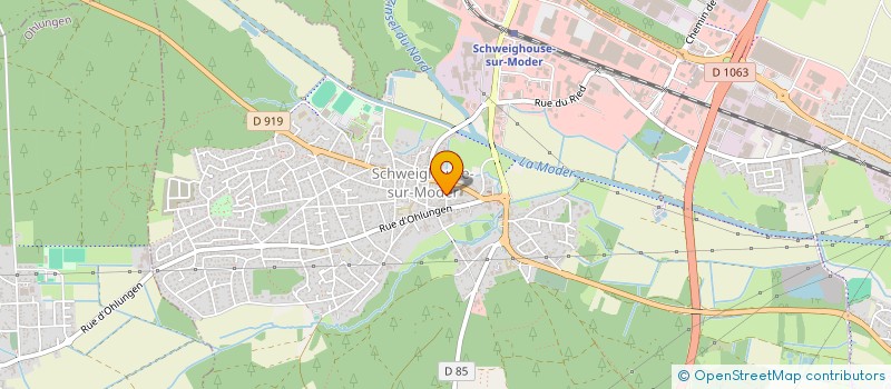 localisation de l'entreprise MONSIEUR JACKY KALINOWSKI  SCHWEIGHOUSE-SUR-MODER