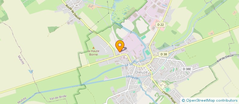 localisation de l'entreprise MONSIEUR JACKY KIENER  DIEUZE