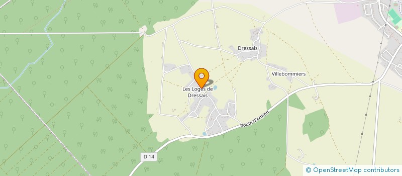 localisation de l'entreprise MONSIEUR JACKY LABESSE à ARDENTES