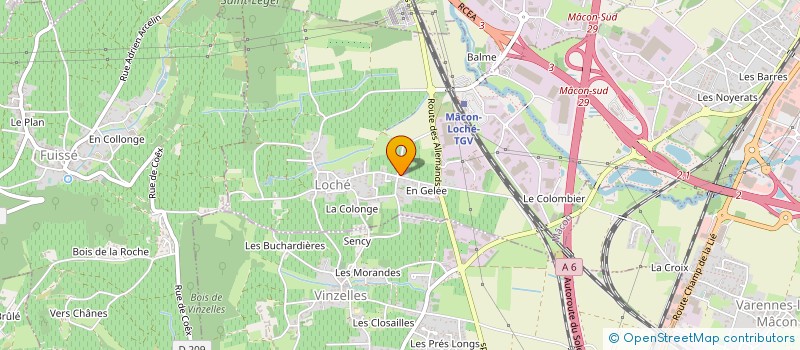 localisation de l'entreprise MONSIEUR JACKY LACOUR  MACON