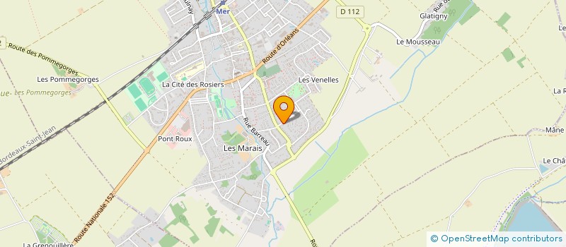 localisation de l'entreprise MONSIEUR JACKY LAFFRAY  MER