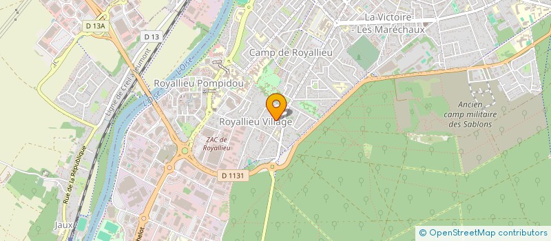 localisation de l'entreprise MONSIEUR JACKY LALAOUNA à COMPIEGNE
