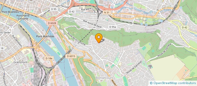 localisation de l'entreprise MONSIEUR JACKY LANCESSEUR  BONSECOURS