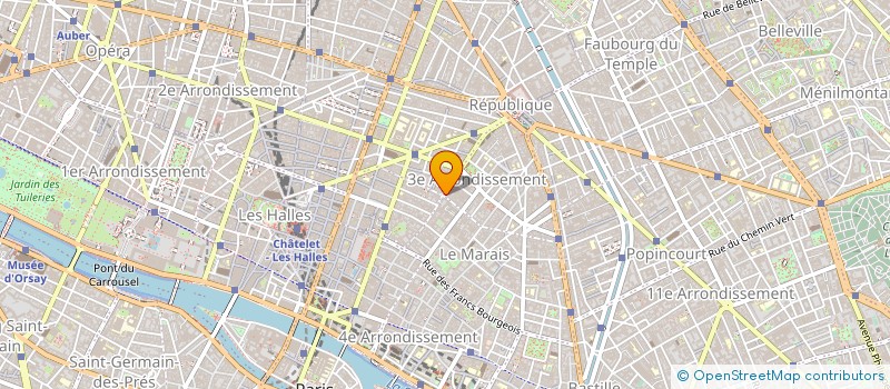localisation de l'entreprise MONSIEUR JACKY LAROCHE à PARIS