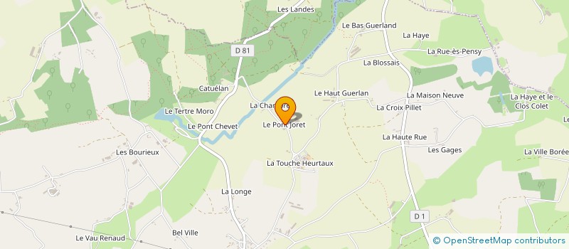 localisation de l'entreprise MONSIEUR JACKY LE HERISSE à HENON