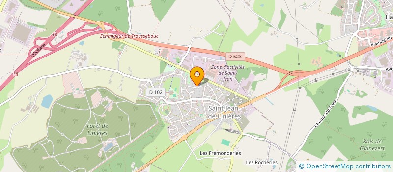 localisation de l'entreprise MONSIEUR JACKY LEBRUN à SAINT-GERMAIN-DES-PRES