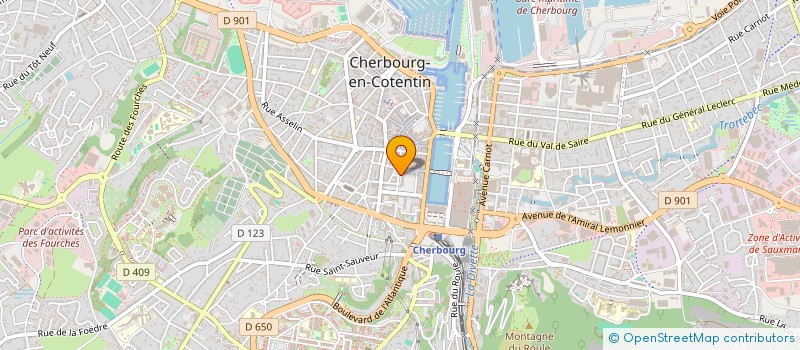 localisation de l'entreprise MONSIEUR JACKY LEBUHOTEL à CHERBOURG-EN-COTENTIN