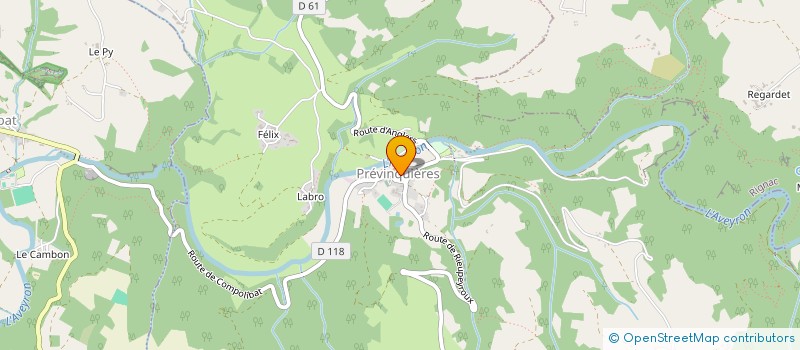 localisation de l'entreprise MONSIEUR JACKY LECHARDEUR  DRULHE