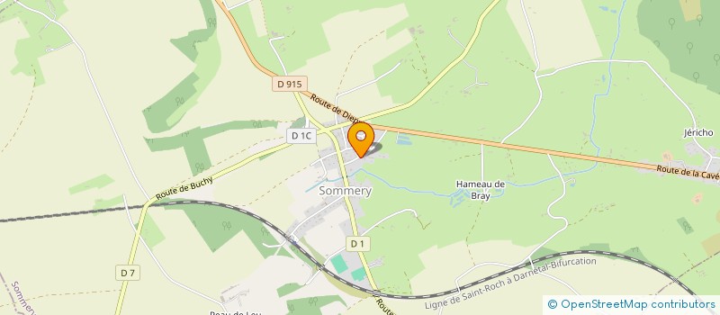 localisation de l'entreprise MONSIEUR JACKY LECLERE  SOMMERY