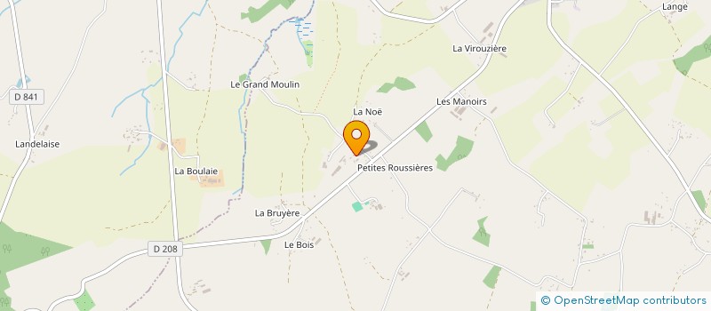 localisation de l'entreprise MONSIEUR JACKY LECOEUR à LE MENIL-DE-BRIOUZE