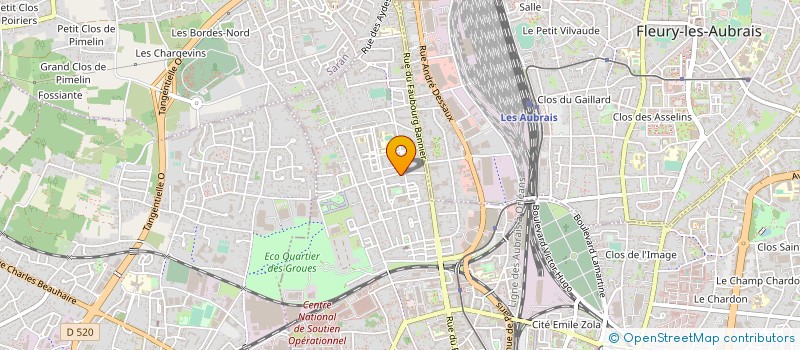 localisation de l'entreprise MONSIEUR JACKY LEFEVRE à ORLEANS