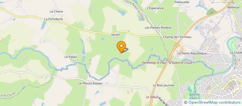 localisation de l'entreprise MONSIEUR JACKY LEFEVRE  SAINT-AUBIN-LE-CLOUD