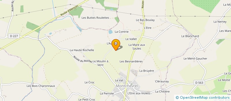 localisation de l'entreprise MONSIEUR JACKY LEFORT à LALEU