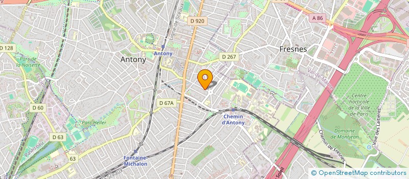 localisation de l'entreprise MONSIEUR JACKY LEGEAI  ROSNY-SOUS-BOIS
