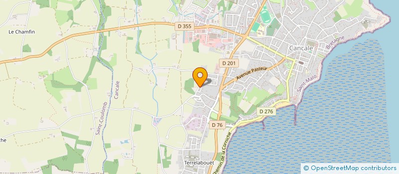 localisation de l'entreprise MONSIEUR JACKY LEGEAY  CANCALE