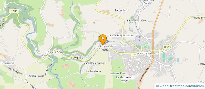 localisation de l'entreprise MONSIEUR JACKY LEMONNIER  CHAULIEU