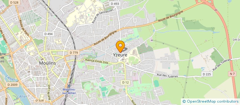 localisation de l'entreprise MONSIEUR JACKY LEPOITTEVIN  GENNETINES