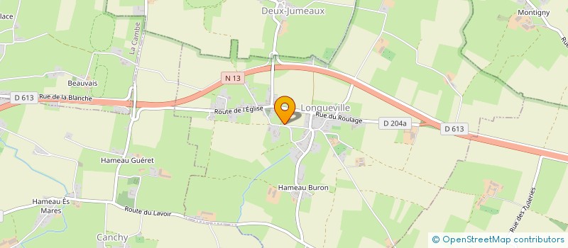 localisation de l'entreprise MONSIEUR JACKY LETOUZE à ISIGNY-SUR-MER