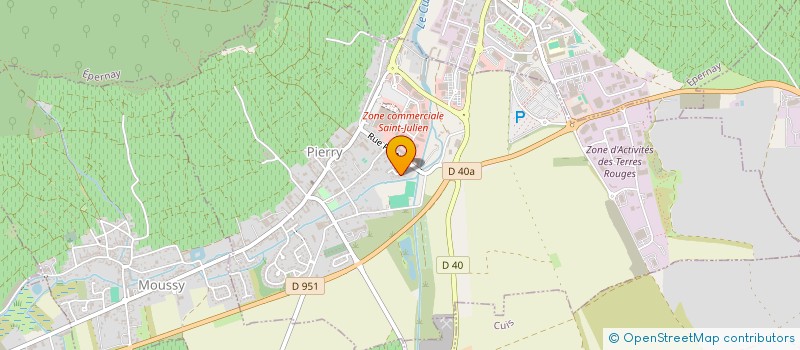 localisation de l'entreprise MONSIEUR JACKY LHOMME  PIERRY