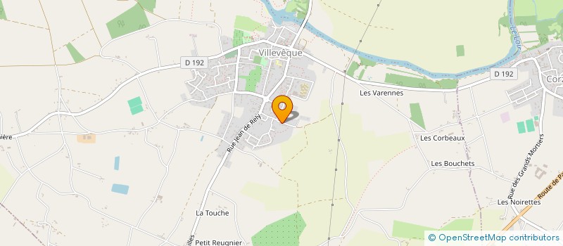 localisation de l'entreprise MONSIEUR JACKY LOISEAU à RIVES-DU-LOIR-EN-ANJOU