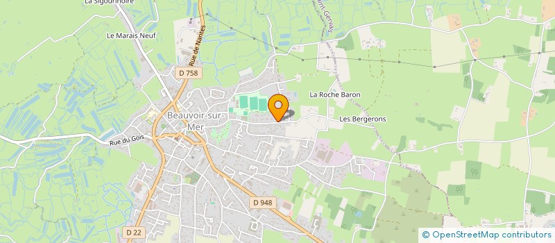 localisation de l'entreprise MONSIEUR JACKY LONGEPEE à BEAUVOIR-SUR-MER