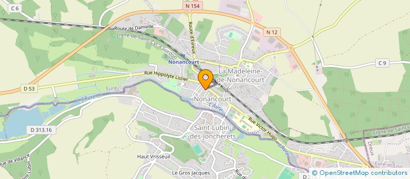 localisation de l'entreprise MONSIEUR JACKY LOUVET à ILLIERS-COMBRAY
