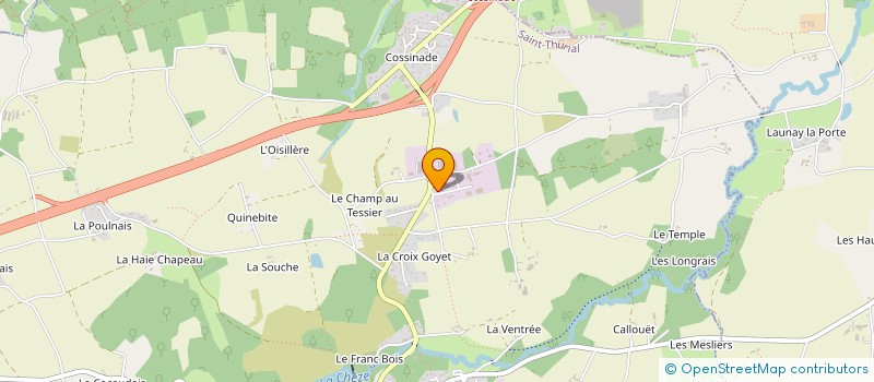 localisation de l'entreprise MONSIEUR JACKY MACE  SAINT-THURIAL