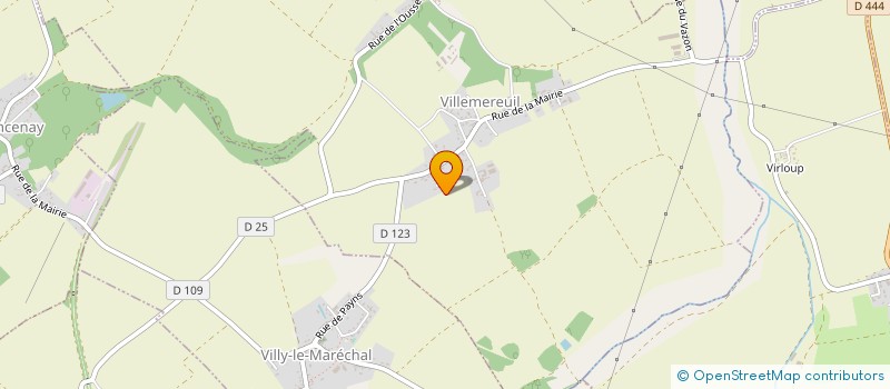 localisation de l'entreprise MONSIEUR JACKY MAILLET à VILLEMEREUIL