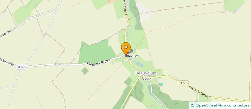 localisation de l'entreprise MONSIEUR JACKY MANNEVILLE  BEAUVAL-EN-CAUX