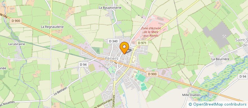 localisation de l'entreprise MONSIEUR JACKY MARGUERIE à PERIERS