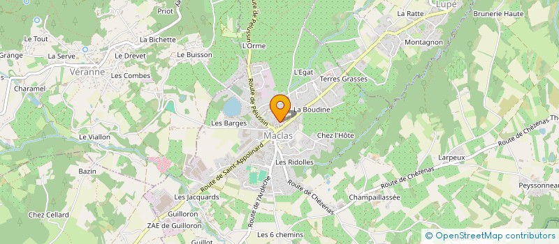 localisation de l'entreprise MONSIEUR JACKY MARION  MACLAS