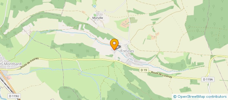 localisation de l'entreprise MONSIEUR JACKY MAROT  FRESNES